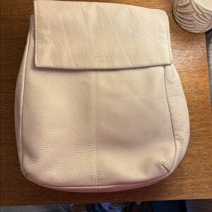 American Leather Co. Leather Liberty Backpack in stone